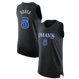 Dallas Mavericks Men's J.J. Barea Black Authentic 2023/24 City Edition Jersey