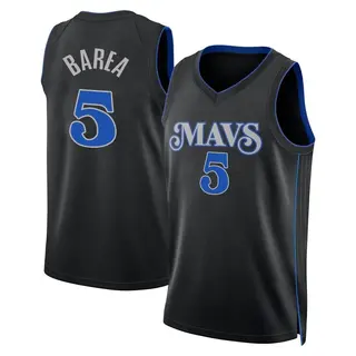 Dallas Mavericks Men's J.J. Barea Black Swingman 2023/24 City Edition Jersey