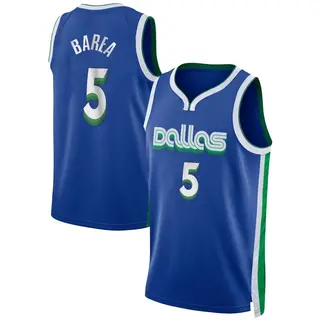 Dallas Mavericks Men's J.J. Barea Blue Swingman 2022/23 City Edition Jersey
