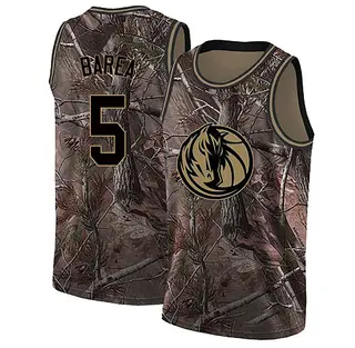 Dallas Mavericks Men's J.J. Barea Camo Swingman Realtree Collection Jersey