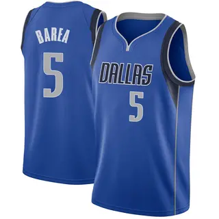 Dallas Mavericks Men's J.J. Barea Royal Swingman Jersey - Icon Edition