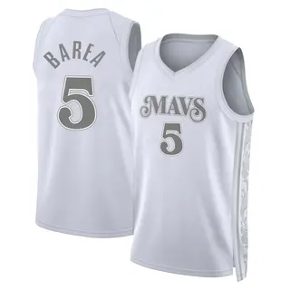 Dallas Mavericks Men's J.J. Barea White Swingman 2024/25 City Edition Jersey