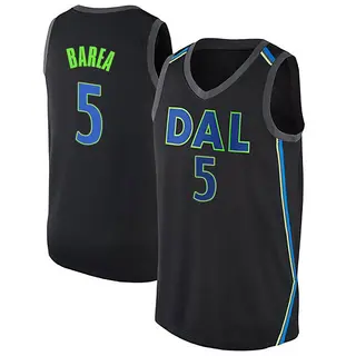 Dallas Mavericks Youth J.J. Barea Black Swingman Jersey - City Edition